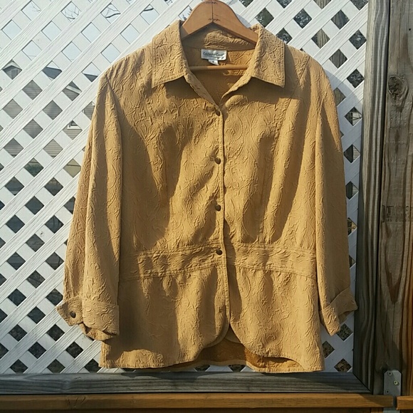 Coldwater Creek Peplum Jacket - Picture 1 of 5